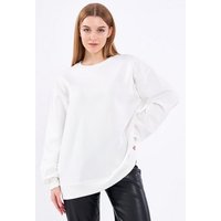 COMEOR Sweatshirt Damen Oversize Pullover Langarm Baumwolle von COMEOR