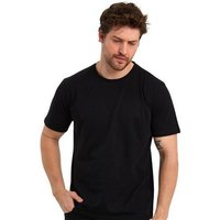 COMEOR T-Shirt Herren Basic T-Shirts Baumwolle (Packung, 1-tlg) mit gerader Ärmel Abschluss von COMEOR