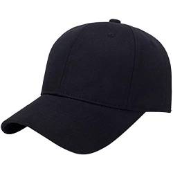 COMIOR Baseball Cap Herren Sommer Unisex Baumwolle Baseball Cap Baseballmütze Reine Farben Baseboard Baseballkappe Sport Outdoor Kappe Casual Cap für Draussen Baseball Tennis Golf von COMIOR