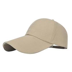 COMIOR Klassische Basecap Sommer Unisex Baseball Cap Reine Farben Atmungsaktive Baseboard Baseballmütze Verstellbar Outdoor Sonnenhut Freizeitsport Cap für Tennis Golf Reisen von COMIOR