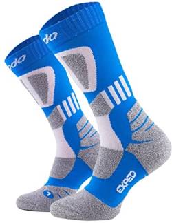 Atmungsaktiv Wandersocken COMODO STT mit DRYTEX. Trekkingsocken für lange Wanderungen. Für Damen und Herren.(STT_39_BL) von COMODO TECHNICAL SOCKS