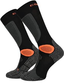 Comodo Technische Motorradsocken Lang Professionelle atmungsaktiv Motorrad Socken (MTB2_35_pm) von COMODO TECHNICAL SOCKS