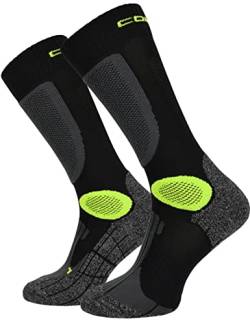 Comodo Technische Motorradsocken Lang Professionelle atmungsaktiv Motorrad Socken (MTB2_35_ze) von COMODO TECHNICAL SOCKS