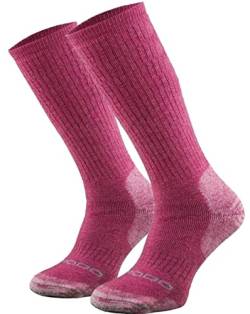 Schwere Wandersocken COMODO STWA ALPAKAWOLLE. Warme Socken für Winterausflüge. Für Damen und Herren.(stwa_35_RO) von COMODO TECHNICAL SOCKS