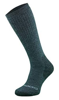 Comodo - Wandersocken mit Merinowolle und Alpaka Wolle | Socken für Herren und Damen (Dunkelgrau, 43-45) von COMODO