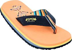 COOL shoe corp. Damen Eve Flip-Flops, Streifen, 39.5 EU Weit von COOL shoe corp.