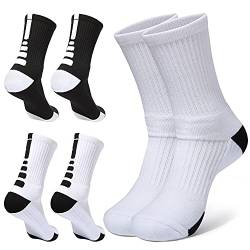 Basketball-Socken für Herren mit Kompressions-Knöchelsocken für Basketball und Laufen - - Einheitsgröße von COOME TECH