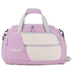 COOMIKKE Männer Frauen Übernachtungsgepäck Tagesrucksack Große Kapazität Unisex Duffle Rucksack Wasserdicht mit Tasche und Schuhfach Multifunktionaler Verstellbarer Riemen Lässige Umhängetas von COOMIKKE