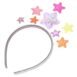 COOPHYA Pentagramm-Stirnband neujahrsdekorationen haarbänder Sternenstirnband für Mädchen Tiara Haarstirnbänder für Damen Sterne Stirnbänder Berühmtheit Kopfbedeckung schmücken Kind von COOPHYA