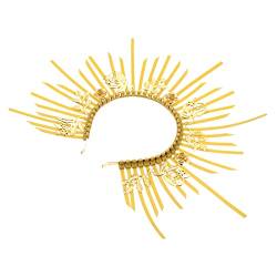 COOPHYA -Stirnband Unserer Lieben Kopfhörer für goldene kleider haarschmuck Halloweenkostüm Steampunk-Kleidung Abschlussballkronen Haarreif Multifunktionales Haarband von COOPHYA