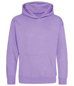 COOZO Unisex Kinder Kapuzenpullover - Digitaler Lavendel - 12-13 Jahre von COOZO