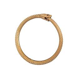 COPPERTIST.WU Armband Herren Damen Ouroboros Armreif Schmuck Handgefertigte Originaldesigns Messing von COPPERTIST.WU