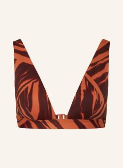 Cos Bralette-Bikini-Top orange von COS