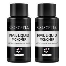 COSCELIA 2PCS von Nagelpuder Monomer Flüssigkeit 30ml von COSCELIA