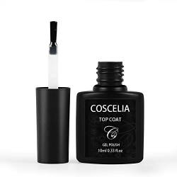 Coscelia Top Coat 1pc 10ml Überlack für Nägel UV LED Gel Nagellck von COSCELIA