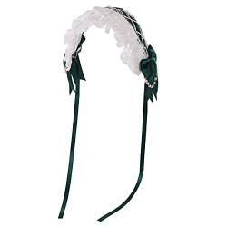 Mädchen Dienstmädchen Cosplay Stirnband Spitze Blume Kopfbedeckung (Jasper) … von COSDREAMER
