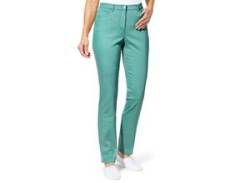 5-Pocket-Jeans COSMA Gr. 46, Normalgrößen, grün (salbei) Damen Jeans 5-Pocket-Jeans von COSMA