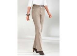 Gerade Jeans COSMA Gr. 225, E x trakurzgrößen, beige (berber) Damen Jeans Gerade von COSMA