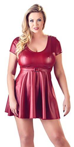 Cottelli CURVES Damen Kleid-27169923061 Kleid, Rot, XXL von COTTELLI