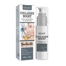 EELHOE Collagen Boost Anti-Aging Serum, Kollagen Boost Anti-Aging Serum, Reduzieren Falten, Aufhellung Haut, Stimulierung der Kollagenproduktion, Reparieren und Feuchtigkeit der Haut, 30ml (1 Stück) von COTTNY