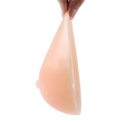 COUGA Selbstklebende Silikon brustprothesen – Gefälschte Brüste Tropfenförmige BH-Einsätze für Transgender, Mastektomie und Cosplay, Crossdresser,Nude,100g/piece von COUGA