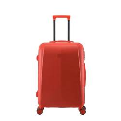 CPARTS Gut aussehender Trolley-Koffer, modischer Boarding-Koffer, hochwertiger Silent-Wheel-Passwort-Koffer für Urlaubsreisen (orange 30 inc) von CPARTS