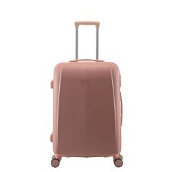 CPARTS Gut aussehender Trolley-Koffer, modischer Boarding-Koffer, hochwertiger Silent-Wheel-Passwort-Koffer für Urlaubsreisen (pink 20 inc) von CPARTS