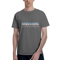 Th*Under*do*me T-Shirt für Herren, kurzärmelig, weiche Baumwolle, Merch Fans, Kleidung, Rundhalsausschnitt, T-Shirt für Herren, Neuheit Tops, Deep Heather, M von CPARTS