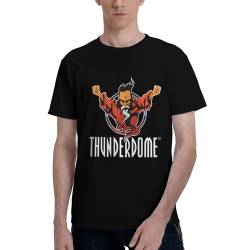 Th*Under*do*me T-Shirt für Herren, kurzärmelig, weiche Baumwolle, Merch Fans, Kleidung, Rundhalsausschnitt, T-Shirt für Herren, Neuheit Tops, Schwarz , L von CPARTS