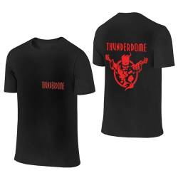 Th*Under*do*me T-Shirt für Herren, schwarz, kurzärmelig, weiche Baumwolle, Merch-Fans, Kleidung, Rundhalsausschnitt, T-Shirt für Herren, Tops, Schwarz , 3XL von CPARTS