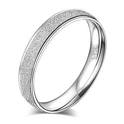 CPSLOVE 925 Sterling Silber Herren und Damen Paar klingeln, Strand Liebe Ehering, beste Geschenk für Valentinstag und Weihnachten. Größe:58(Innendurchmesser:18.5mm) von CPSLOVE