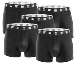 CR7 - 5er Pack Boxershorts Trunk Herren - by Cristiano Ronaldo - Black - Gr. M von CR7