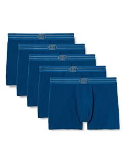 CR7 Cristiano Ronaldo Herren 5-Pack Men's Cotton Trunk Boxershorts, blau, L von CR7