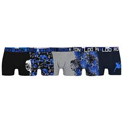 CR7 Jungen 5-Pack Boy's Cotton Trunk Badehose, Mehrfarbig, 13-15Y von CR7