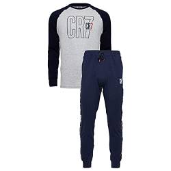 CR7 Jungen Boy's Long Sleeve Pyjama Set Pyjamaset, Mehrfarbig, 10 Jahre von CR7