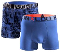 CR7 Ronaldo Jungen Boxershort 2er Doppelpack - BlueMix Gr. 10-12 von CR7
