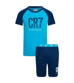 Pyjama Shorts CR7 100% Baumwolle 122/128 Blau, blu, Standaard von CR7