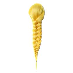 Pferdeschwanz-Verlängerung 15 Zoll Kunsthaar Kordelzug Zöpfe Pferdeschwänze Chignon Fischschwanz Pferdeschwanz Verlängerung Haarteil für Frauen (Color : 6, Size : 15inches) von CRAGCO