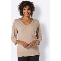 Witt Weiden Damen Kaschmir-Merino-Pullover elfenbein von CREATION L PREMIUM