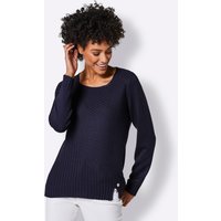 Witt Weiden Damen Lyocell-Baumwoll-Pullover marine von CREATION L PREMIUM