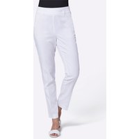 Witt Damen Lyocell-Hose, weiß von CREATION L PREMIUM