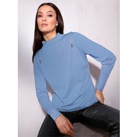 Witt Weiden Damen Viskose-Lyocell-Pullover bleu von CREATION L PREMIUM