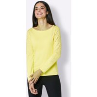 Witt Damen Viskose-Lyocell-Pullover, zitrone von CREATION L PREMIUM