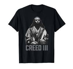 Adonis Creed Boxmantel Creed III Schwarz und Weiß T-Shirt von CREED
