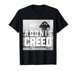 Adonis Creed LA Schwarz-Weiß-Fotografie T-Shirt von CREED