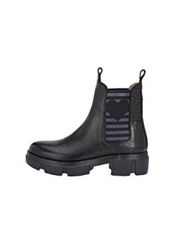 CRICKIT® Chelsea Boot Damen Anna | Klassischer Chelsea Boot mit Chunky Sohle für Damen aus 100% Leder | Herz mit Streifen von CRICK IT