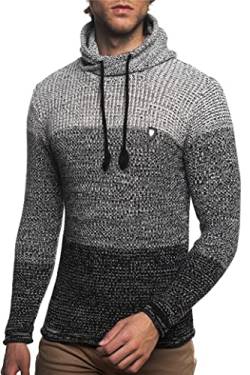 Carisma Herren - Strickpullover 7396 Streetwear Menswear Autumn/Winter Knit Knitwear Sweater CRSM CARISMA Fashion, L, Black von CRSM