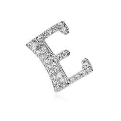 CRYSLOVE Alphabet Buchstabe Charm Bead 925 Sterling Silber Zirkonia Brief Charm Anhänger für Armbändern Halskette DIY von CRYSLOVE