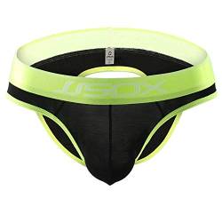 CSMARTE Herren Jockstrap Hot Herren Athletic Supporter Tanga Unterwäsche, 1 Schwarz, L von CSMARTE