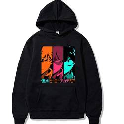 CSOCKS MHA Hoodie Pullover Shoto Todoroki Deku Freunde Cosplay Sweatshirt Männer Frauen Anime Langarm Tops Mantel von CSOCKS